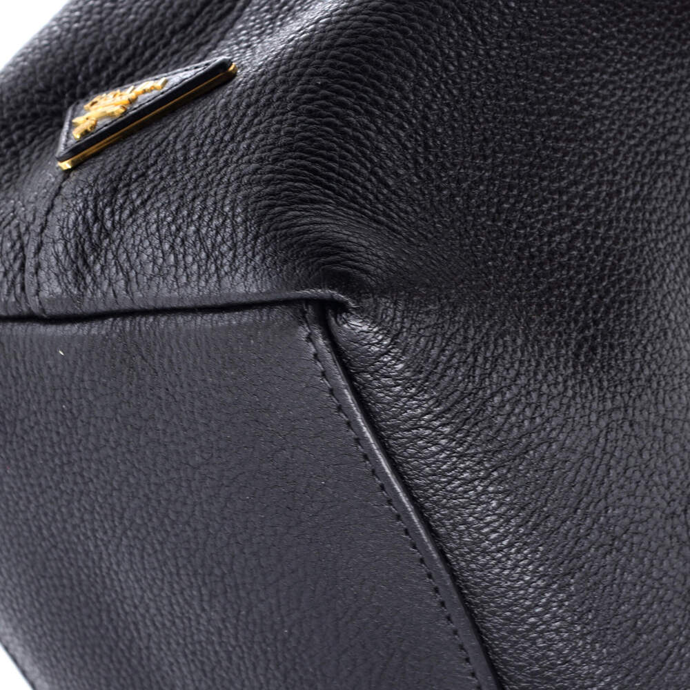 Prada Logo Hobo Embossed Vitello Daino #252914P12B - Picture 6 of 8